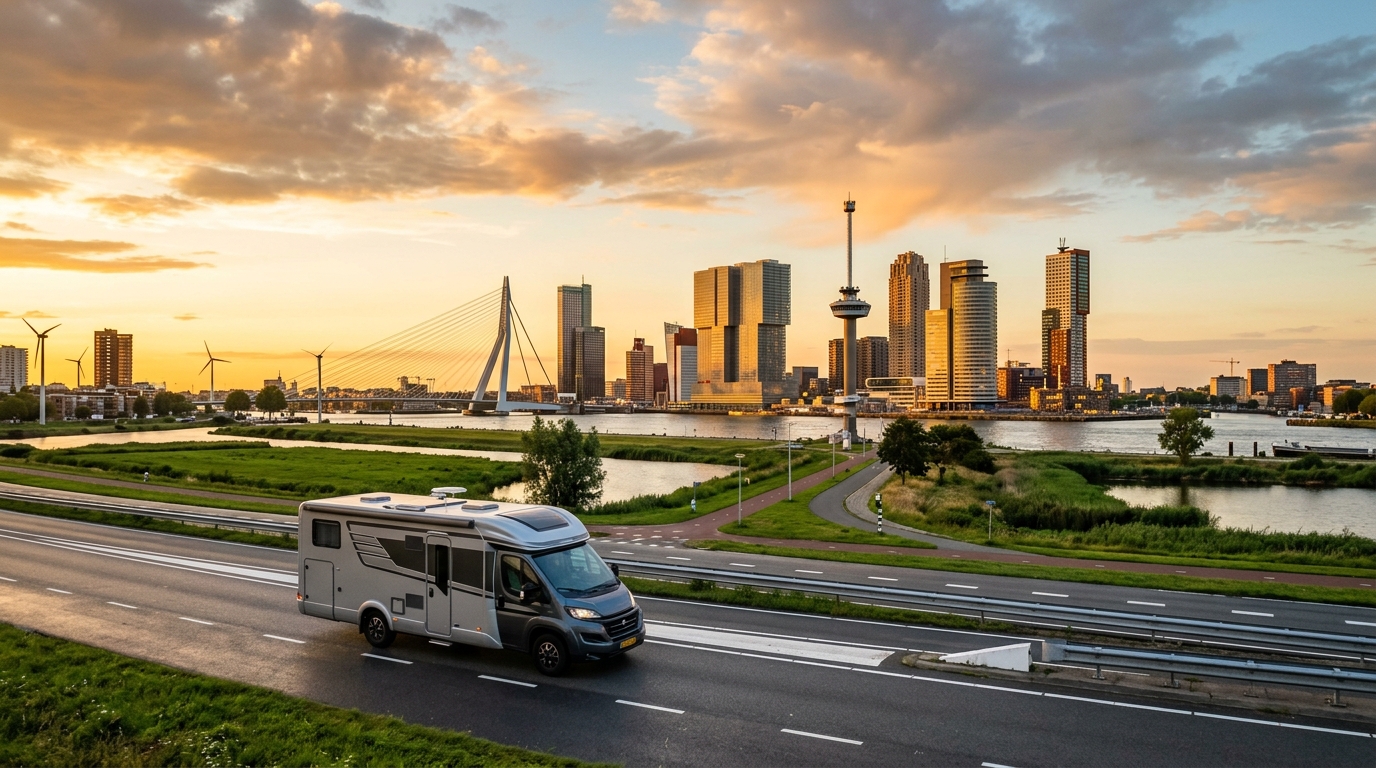 Pronájem obytných vozů Rotterdam – kompletní průvodce 2026